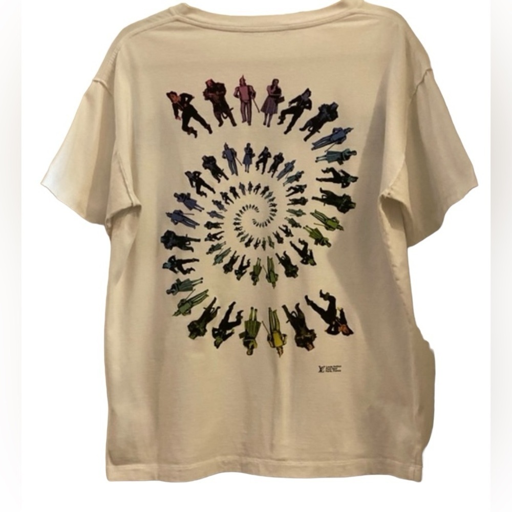 Authentic Louis Vuitton X Virgil Abloh SS2019 T-shirt Sz M Wizard of Oz